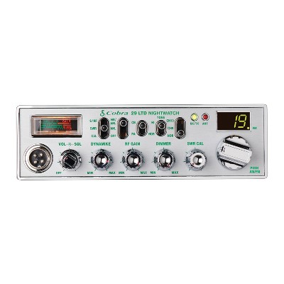 Cobra 29 LTD Classic Chrome AM/FM CB Radio with NightWatch