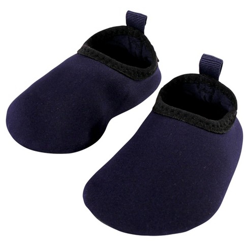 Hudson Baby Infant And Toddler Water Shoes For Sports Yoga Beach And Outdoors Solid Navy 6 12m 3 4 Toddler Target
