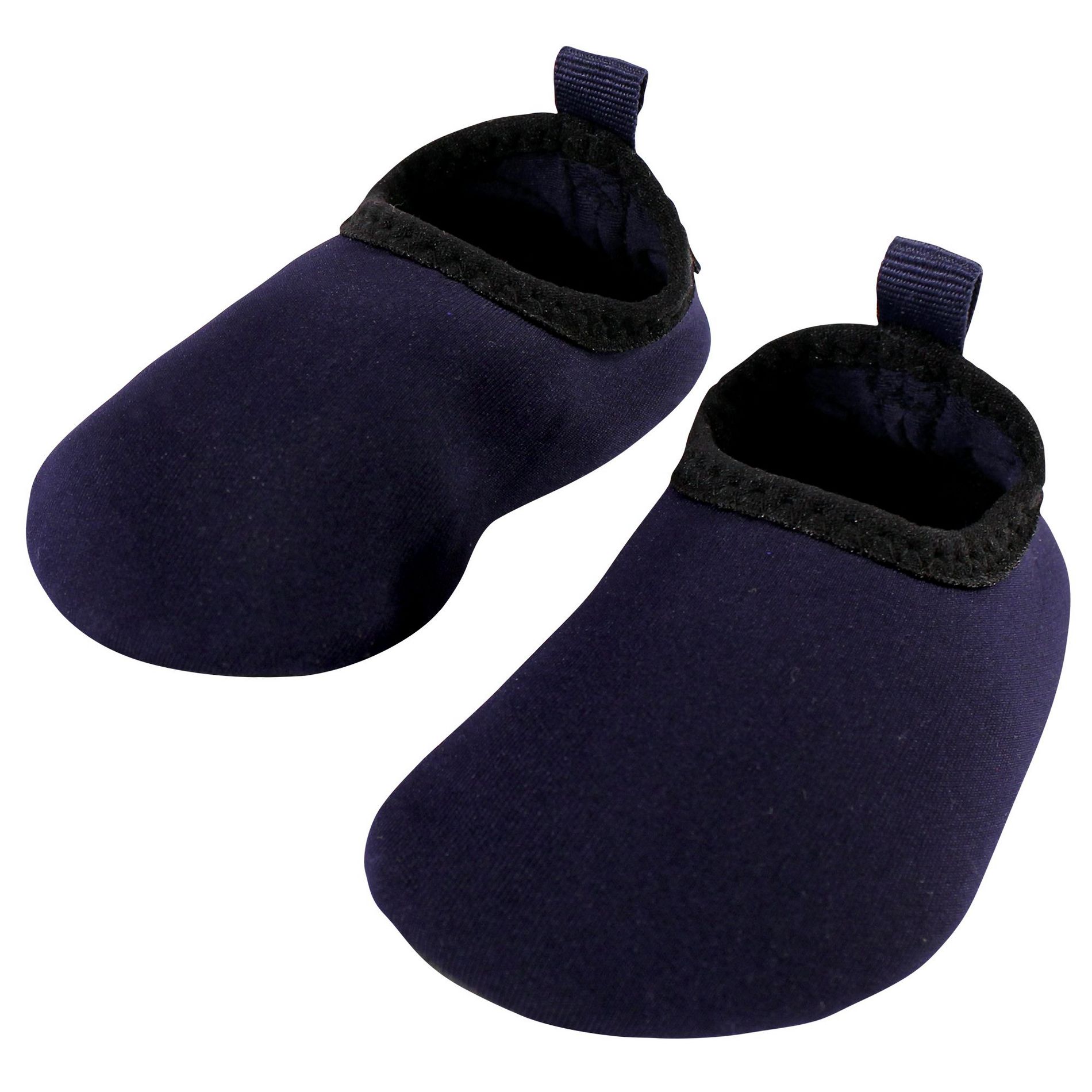 Hudson Baby Infant and Toddler Water Shoes for Sports, Yoga, Beach and Outdoors, Solid Navy, 18-24M/6-7 Toddler