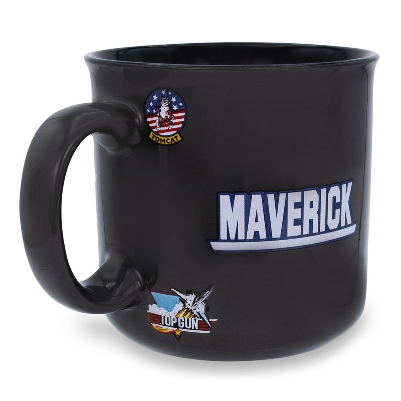 Silver Buffalo Top Gun: Maverick Ceramic Camper Mug | Holds 20 Ounces, 2 of 7