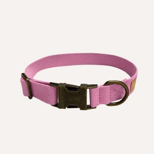 Malibu Sunset Hemp Cotton Dog Collar – Adjustable Length – Tilley + Me - 1 of 4