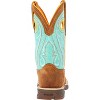 Women's Lady Rebel by Durango Women's Dusty Brown & Sky Blue Western Boot - 4 of 4
