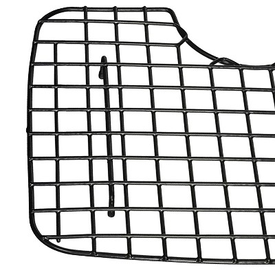 Black Durable Steel D-Shape Sink Protector for Kitchen