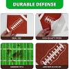 Football Disposable Paper Napkins, Bulk 80 Pack, for Football Birthday Party Supplies and Decorations by 4E's Novelty - 4 of 4