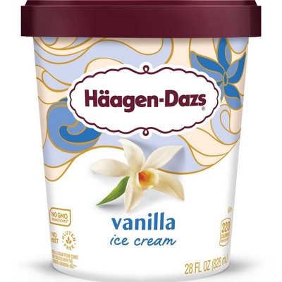 Haagen Dazs Vanilla Ice Cream - 28oz