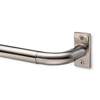 36 66 French Curtain Rod Brushed Nickel Project 62 Target