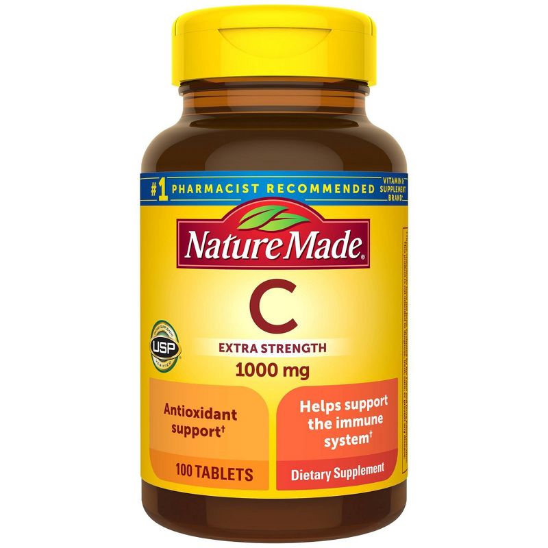 Nature Made Vitamin C 1000mg Immune Support Supplement Tablets , 3 of 14