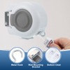 Unique Bargains Retractable Wall Mounted Outdoor Indoor Clotheslines 2 Pcs - 3 of 4