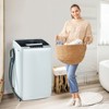 Costway Portable 8.8lbs Full-Automatic Laundry Washing Machine Spin Washer w/ Drain Pump