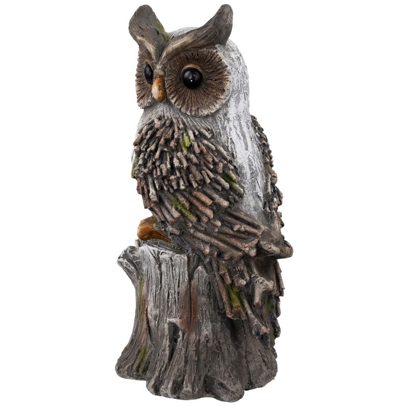 Northlight Perched Owl Outdoor Garden Statue - 17.75", 4 of 8