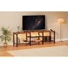 TV Stand to 75 Inch TV, 66.9" Entertainment Center with Power Outlet - 4 of 4
