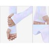 INSPIRE CHIC Women's Sun Cover Arm Stretch Cooling Tie-Dye Compression Sleeves Gloves 1Pair - 3 of 4