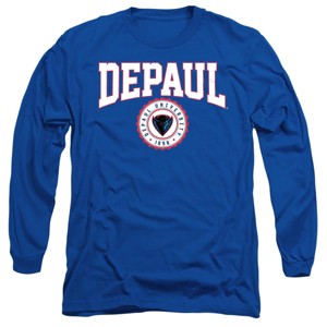 Men's Depaul University Collegiate Seal Long Sleeve T-Shirt - 1 of 4