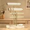 3 Tier Bracelet Holder Display - Detachable T Bar Bracelet Holder, Jewelry Holder Organizer - 2 of 4