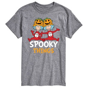 Men's - Dr. Seuss - Spooky Things Short Sleeve Graphic T-Shirt - 1 of 4