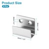 Unique Bargains Stainless Steel Mirrors Picture Frame Display Wall Mounting Support Brackets 6 Pcs - 2 of 4