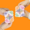 Big Dot of Happiness Valentine Hearts Fortune Teller Cootie Catcher Game, Pastel Classroom Exchange Party Favor Jokes for Kids Fortune Tellers - 12 ct - 2 of 4
