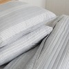 Isla Jade King Striped Quilt Set Gray - 2 of 4