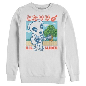 Men's Nintendo Totakeke K.K. Slider Guitar Sweatshirt - 1 of 4