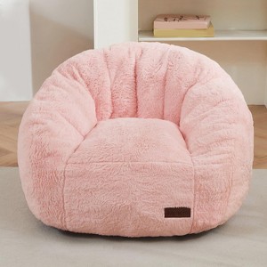 MAXYOYO Kids Bean Bag Chair, Shell Shaped Bean Bag Couch for Boys and Girls, Toddler Chair for Playroom - 1 of 4
