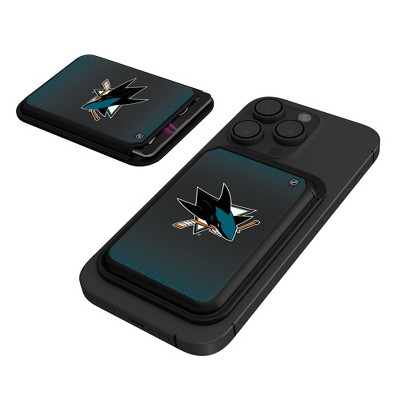 Keyscaper NHL Western Conference Teams Linen Black Magnetic Credit Card Wallet