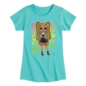 Girls' - LOL Surprise! - Rainbow ALT Girl Fitted Short Sleeve Graphic T-Shirt - 1 of 4