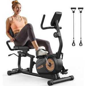 YOSUDA PRO Recumbent Exercise Bike for Home, Recumbent Stationary Bike for Seniors with 16 Level Resistance - 1 of 4