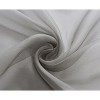 Goodgram 2 Piece Spooky Halloween Decor Misty Gray Colored Rod Pocket Sheer Voile Window Curtains - 63 In. Long - 2 of 3