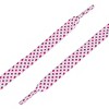 Allegra K Women's Double Layer Polka Dot Flat Hollow Shoelaces 3 Pairs - 4 of 4