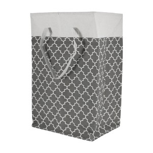 Unique Bargains Foldable Laundry Basket with Handles - 1 of 4