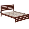 AFI Furnishings Oxford Queen Bed with Footboard and USB Turbo Charger in Walnut - 2 of 4