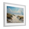 Stupell Industries Shoreline Serenity Beach Framed Print Under Glass - 2 of 4