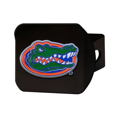 NCAA University of Florida Gators Metal Emblem Hitch Cover - Black