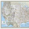 National Geographic United States Classic Map, Laminated, 43.5" x 30.5" - 2 of 3