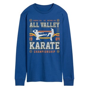 Men's - The Karate Kid - All Valley Karate Champion Long Sleeve Graphic T-Shirt - 1 of 3