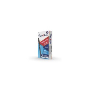 Paper Mate Write Bros. Ballpoint Pens Fine Point Black Ink Dozen (33811) 2124515 - 1 of 3