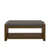 NicBex Modern 40" Slim Shoe Rack Ottoman Bench, Space Saving Entryway Storage with Removable Cushion & Lower Shelf for Apartment - 4 of 4