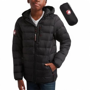 Canada Weather Gear Boys' Puffer Jacket - Lightweight Packable Bubble Coat, Water Resistant Outerwear Jackets for Boys (8-20) - 1 of 4