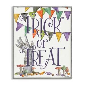 Stupell Industries Spellbound Trick Or Treat Framed Giclee Art - 1 of 4