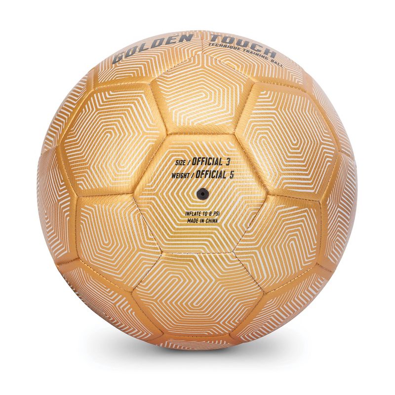 SKLZ Golden Touch Weighted Soccer Ball - Size 3 Gold, 6 of 13