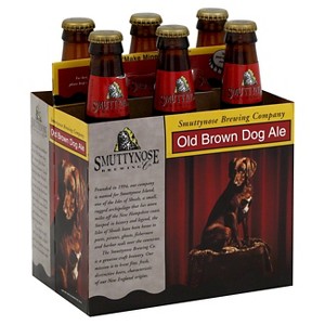 Smuttynose Brewing Company Old Brown Dog Ale Beer - 6pk/12 fl oz Bottles - 1 of 1