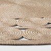 6' Ornate Woven Round Outdoor Rug Neutral - Opalhouse™ - image 2 of 4