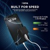 iHome 30W GaN Universal Charger, USB-C Block, Compact with Power Delivery & Folding Prongs, Travel-Friendly (Black) - 4 of 4