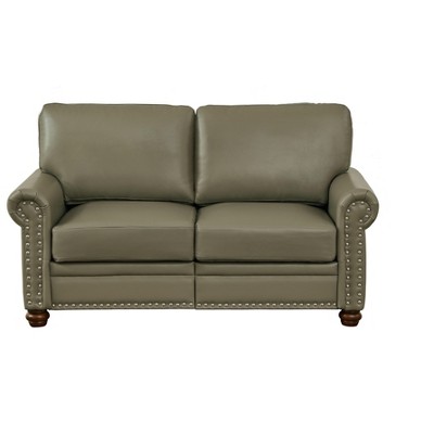 NicBex Upholstered Loveseat Sofa with Soft Cushion Living Room Sofa Couch with Wood Legs for Living Room,Apartment
