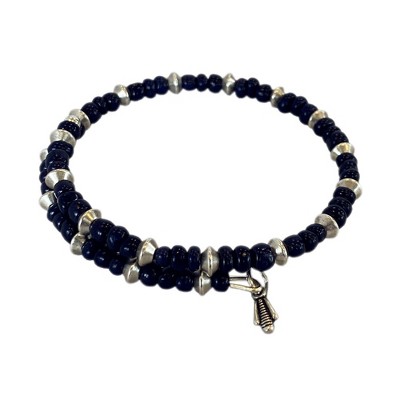 Fifth and Ninth - Mia Wrap Bracelet - Navy