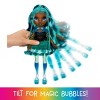 Rainbow High Sparkle and Shine Misty with Magic Bubbles in Legs, Teal Blue Hair 11" Fashion Doll - 3 of 4