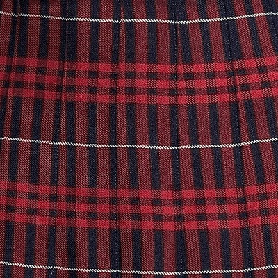classic navy large plaid