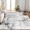 Area Rug Washable Non-Slip Lightweight Floral Vintage Distress Print Rug for Living Room - 2 of 4