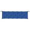vidaXL Garden Bench Cushion in Royal Blue - Weather-Resistant Oxford Fabric, Hollow Fiber Fill, 70.9"x19.7"x2.8" - 4 of 4