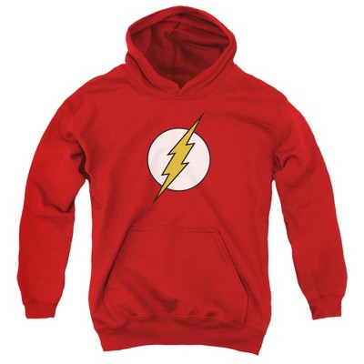 Boys’ DC Flash Flash Logo Hooded Sweatshirt
